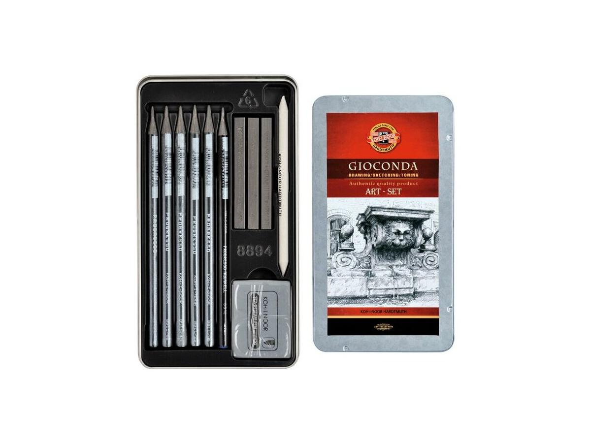 KOH-I-NOOR GIOCONDA ART GRAFIETSET 8894 11-DELIG 1