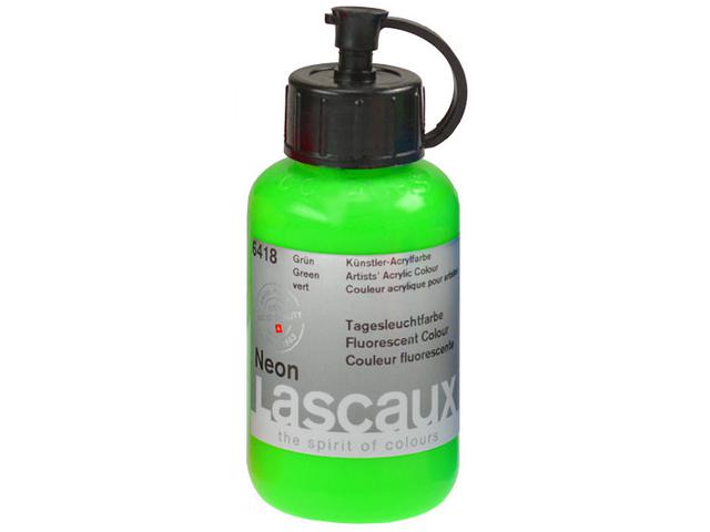 LASCAUX NEON ACRYL 85ML GRUN 1
