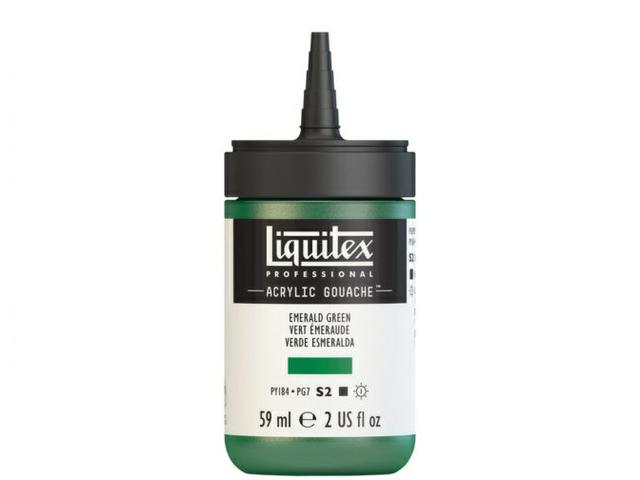 LIQUITEX ACRYLIC GOUACHE 59ML SERIE 2 450 SMARARAGDGRÜN 1