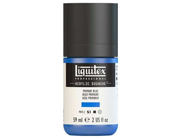 LIQUITEX ACRYLIC GOUACHE 59ML S1 420 PRIMÄRBLAU 1