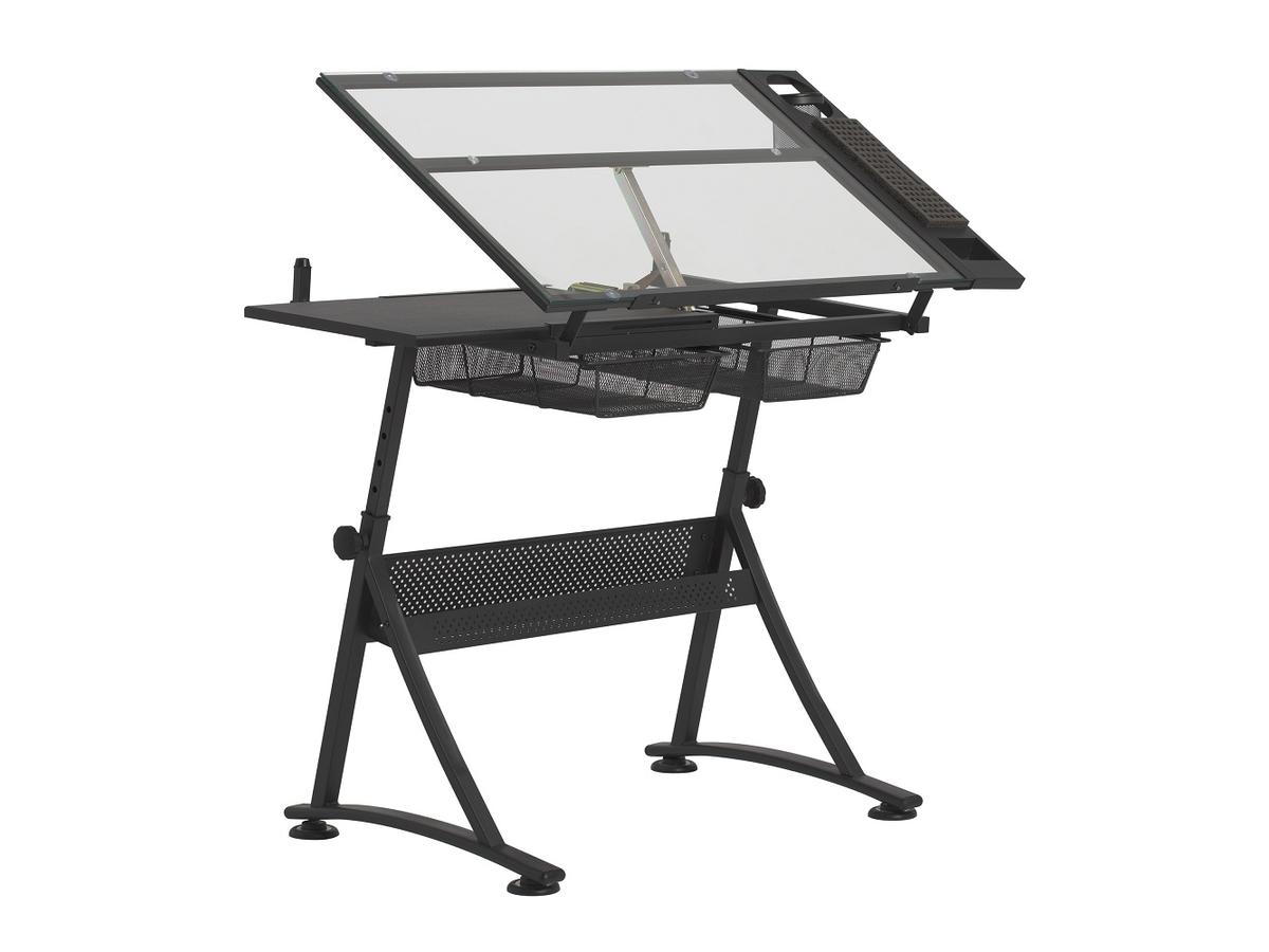 STUDIO-DESIGNS FUSION ZEICHENTISCHE MIT GLASS TOP 1