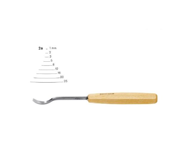 PFEIL HOLZBEITEL ABGEKRÃPFTE FORM 2A 1MM 1