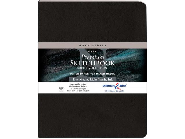 150LLMAN & BIRN NOVA-GREY SOFTCOVER 20,3X25,4CM PORTRAIT 150 1