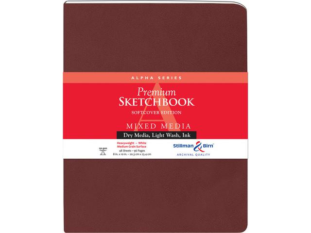 STILLMAN & BIRN ALPHA SOFTCOVER 20,3X25,4CM PORTRAIT 150GRAM 1