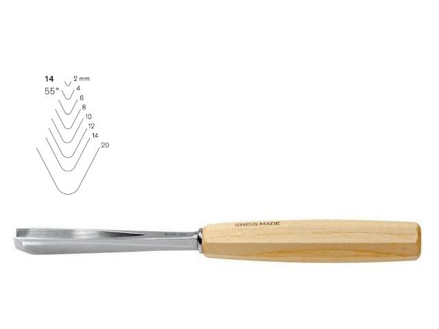 PFEIL HOLZBEITEL GAISSFÜSSE GERADE 14 10MM 1