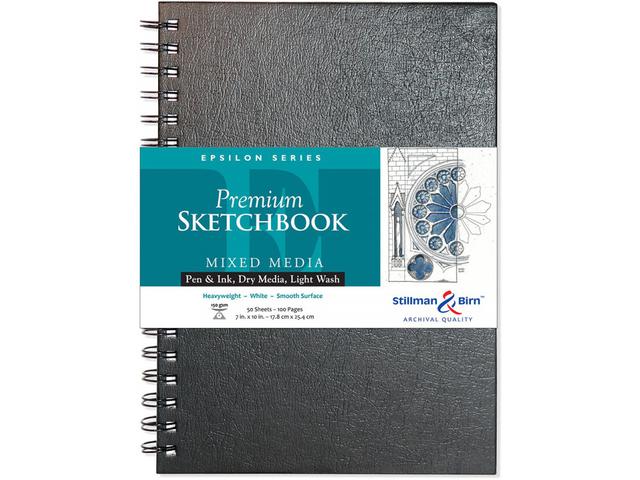 STILLMAN & BIRN EPSILON WIREBOUND 17,8X25,4CM PORTAIT 150GR 1