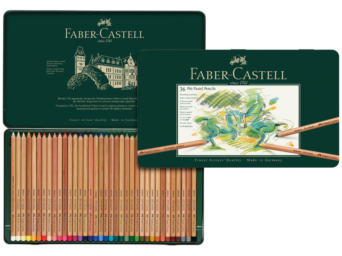 FABER-CASTELL PITT PASTELLSTIFTE ETUI 36 1