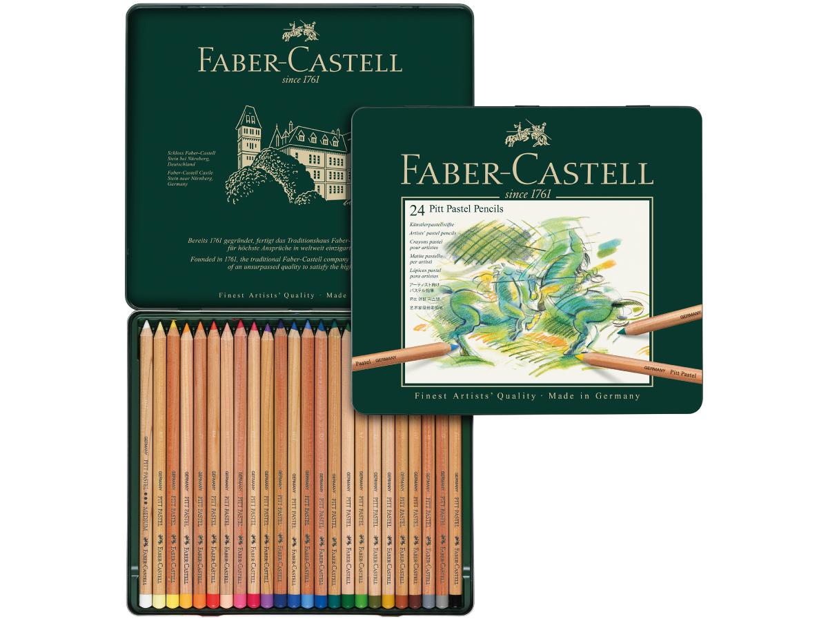 FABER-CASTELL PITT PASTELLSTIFTE ETUI 24 1