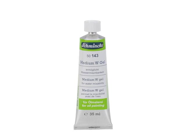 SCHMINCKE MEDIUM W GEL 35ML ERMÖGLICHT WASSERMISCHBARKEIT 1