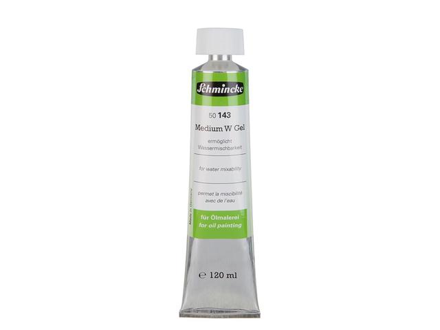 SCHMINCKE MEDIUM W GEL 120ML ERMÖGLICHT WASSERMISCHBARKEIT 1