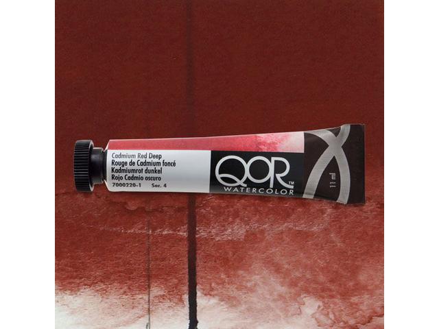 GOLDEN QOR WATERCOLOR 11ML SERIE 4 CADMIUM RED DEEP 220 1