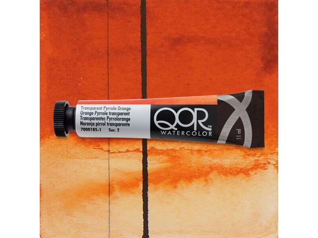 GOLDEN QOR WATERCOLOR 11ML SERIE 2 TRANSPARANT PYRROLLE ORANGE 185 1
