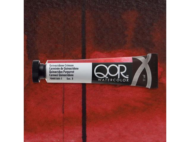 GOLDEN QOR WATERCOLOR 11ML SERIE 3 QUINACRIDONE CRIMSON 260 1