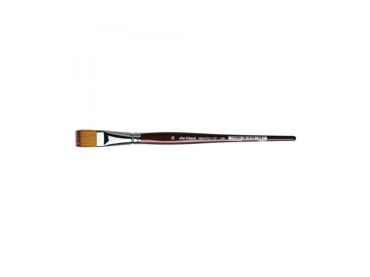 DA VINCI VARIO-TIP SYNTHETIK PINSEL FLACH GR.16 1
