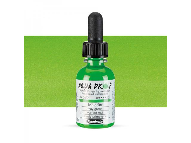 SCHMINCKE AQUA DROP 30ML 580 MAIGRÜN 1