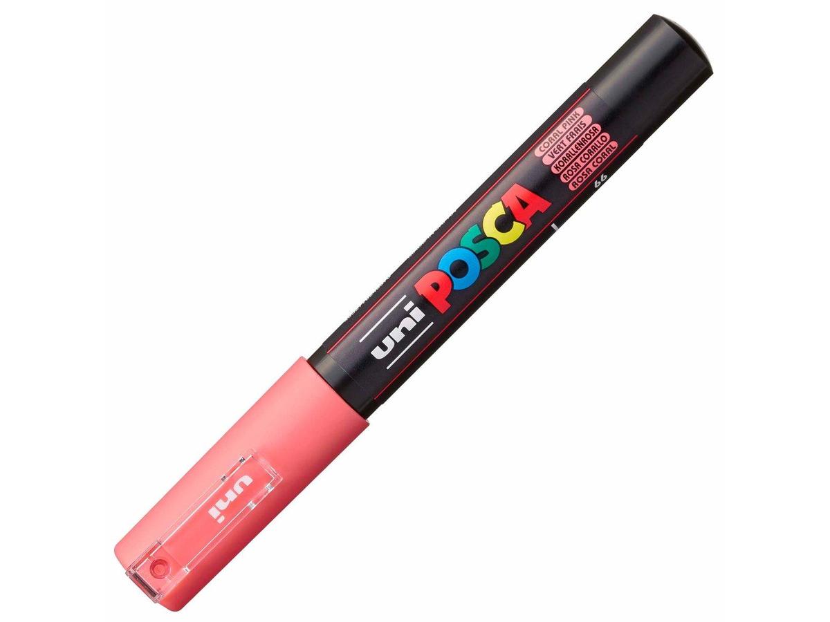 UNI POSCA MARKER PC1MC KORAL EXTRA FEIN 1