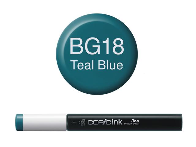 COPIC INKT BG18 TEAL BLUE
 1