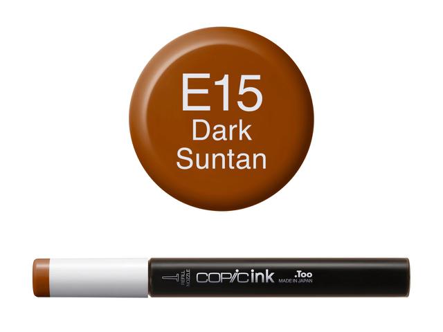 COPIC INKT E15 DARK SUNTAN
 1