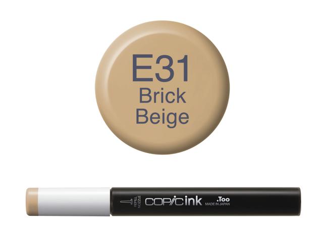 COPIC INKT E31 BRICK BEIGE
 1