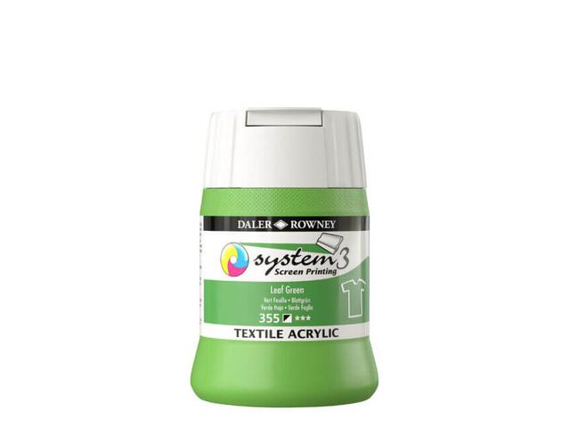 SYSTEM 3 SIEBDRUCKFARBE TEXTIL 250ML 355 LEAF GREEN 1