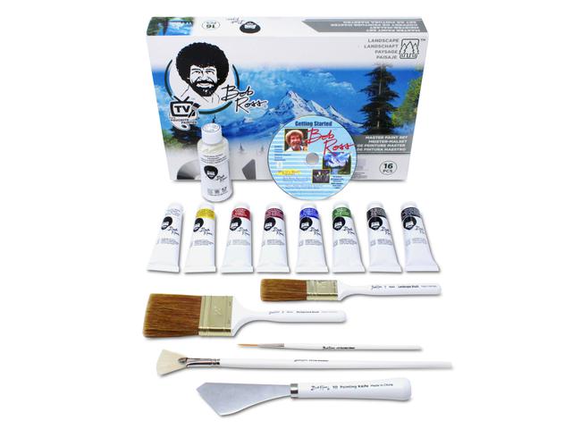 BOB ROSS MASTER PAINTING SET 1
