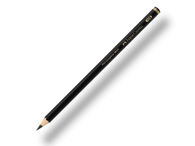 FABER-CASTELL PITT MAT GRAFIETPOTLOOD 10B PER STUK 1