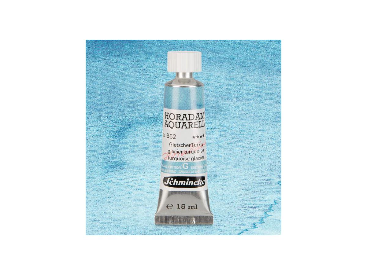 SCHMINCKE HORADAM AQUARELL SUPERGRANULATION 15ML 962 GLETSCHER TÜRKIS 1