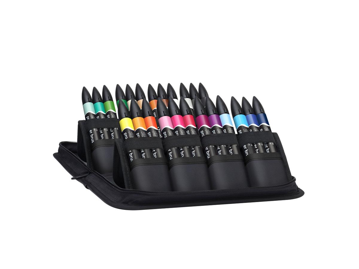 WINSOR & NEWTON PROMARKERSET BRUSH STUDENT DESIGNER 24STÜCK 1