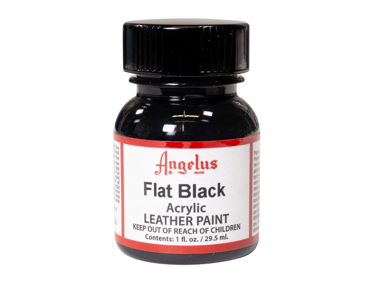 ANGEUS LEDERFARBE 29,5ML FLAT BLACK 1