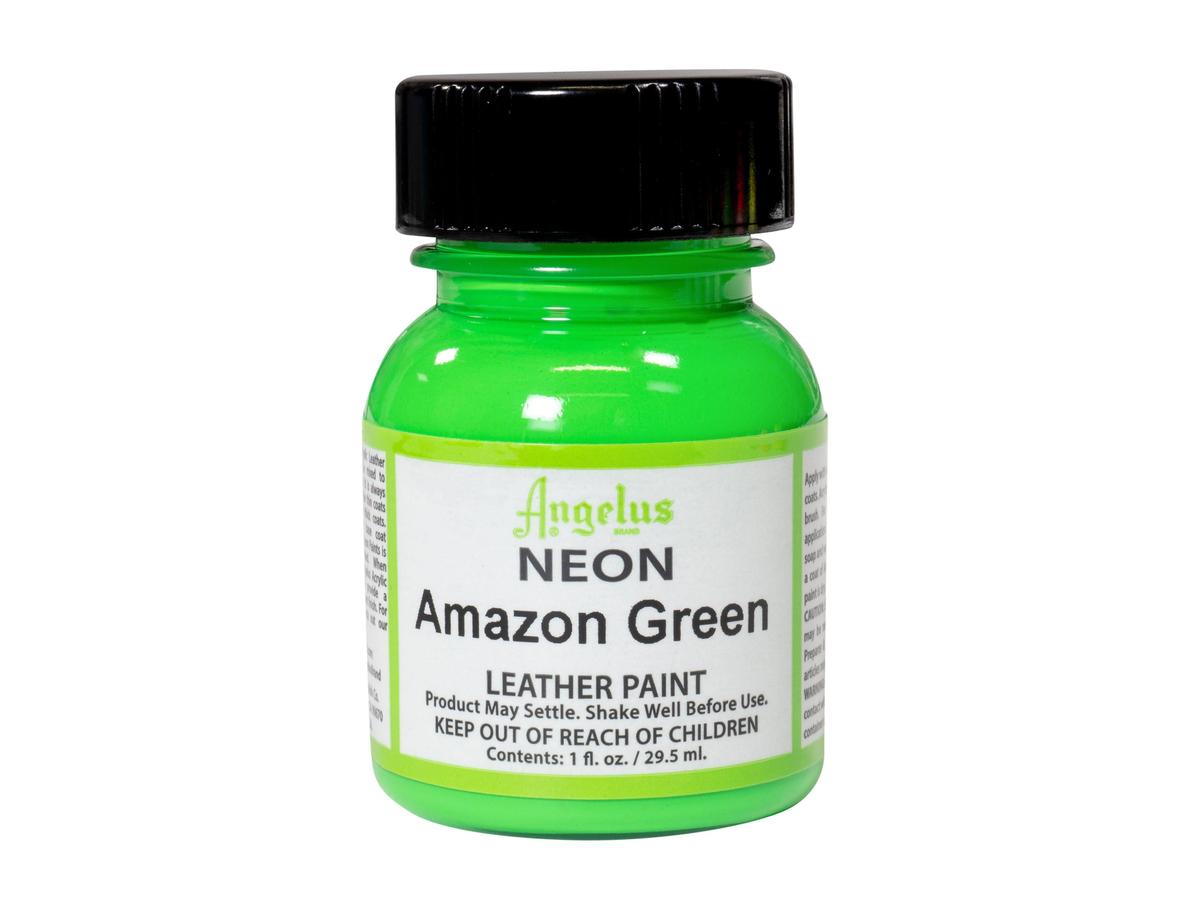 ANGELUS LEDERFARBE NEON 29,5ML AMAZONE GREEN  1
