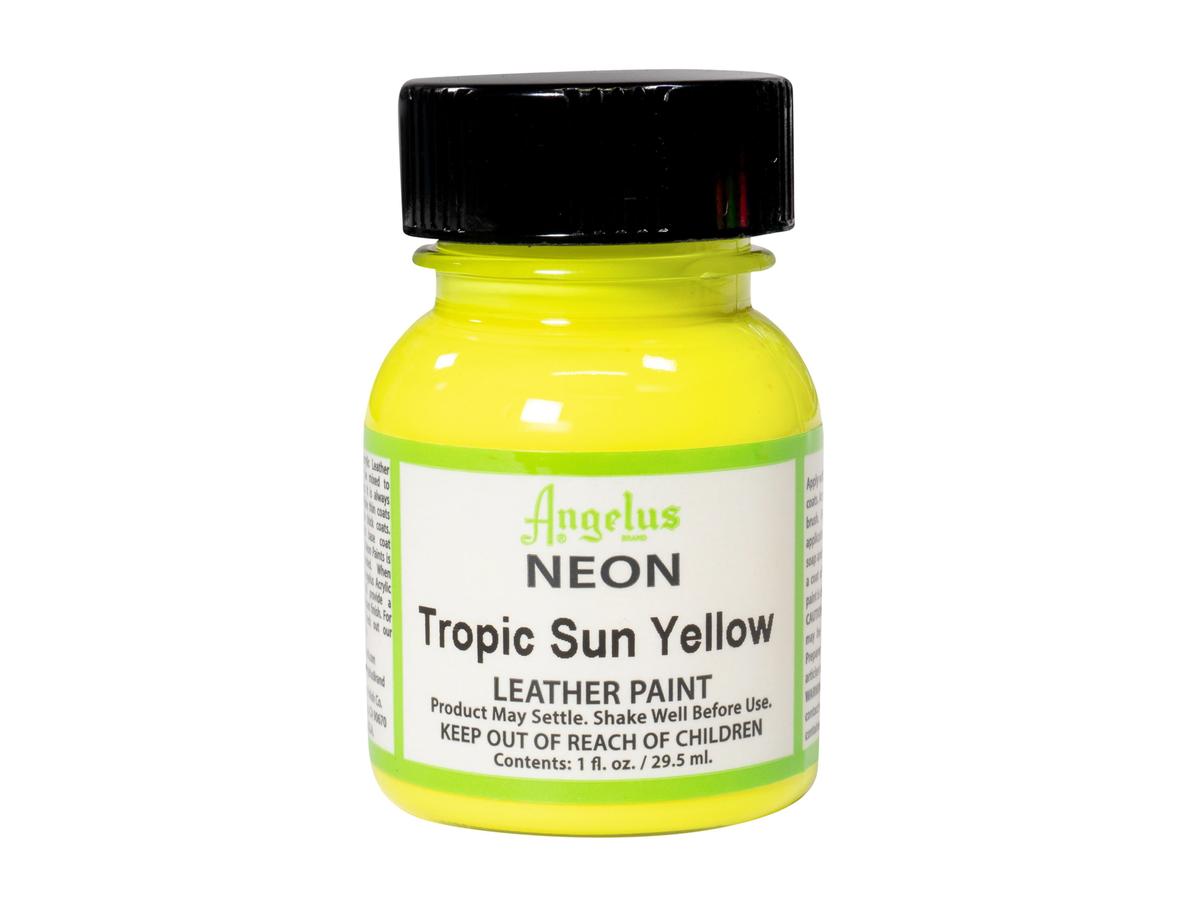 ANGELUS LEDERFARBE NEON 29,5ML TROPIC SUN YELLOW 1