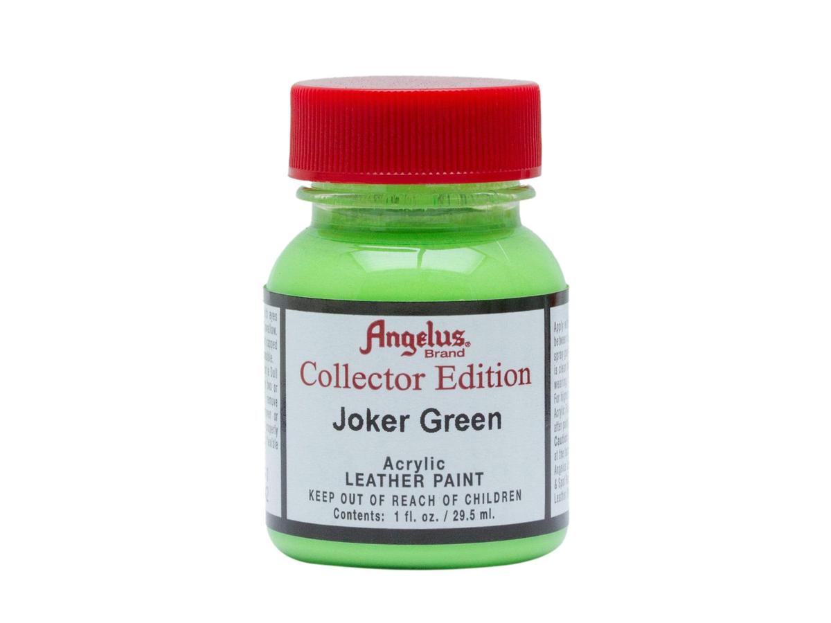 ANGELUS LEDERFARBE 29,5ML COLLECTOR EDITION JOKER GREEN  1