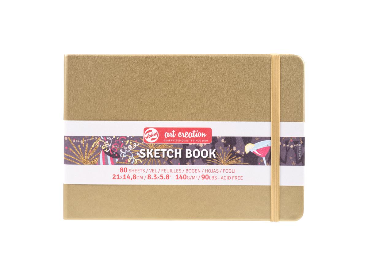 TALENS ART CREATION SKIZZENBUCH WEISSGOLD 21X15CM 140G 80 BLATT 1