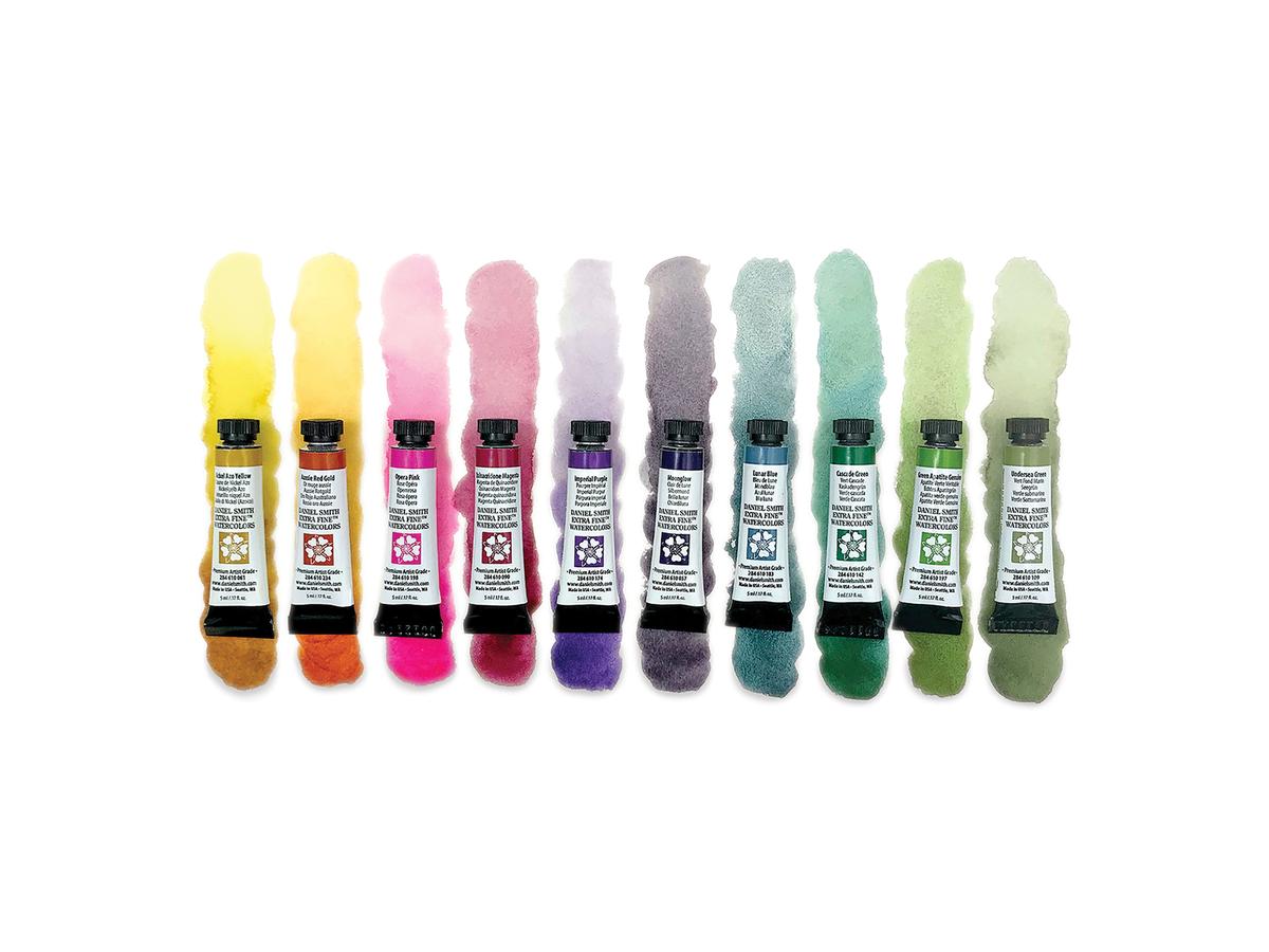 DANIEL SMITH WATERCOLOUR SET JEAN HAINES' MASTER ARTIST 10X5ML 1