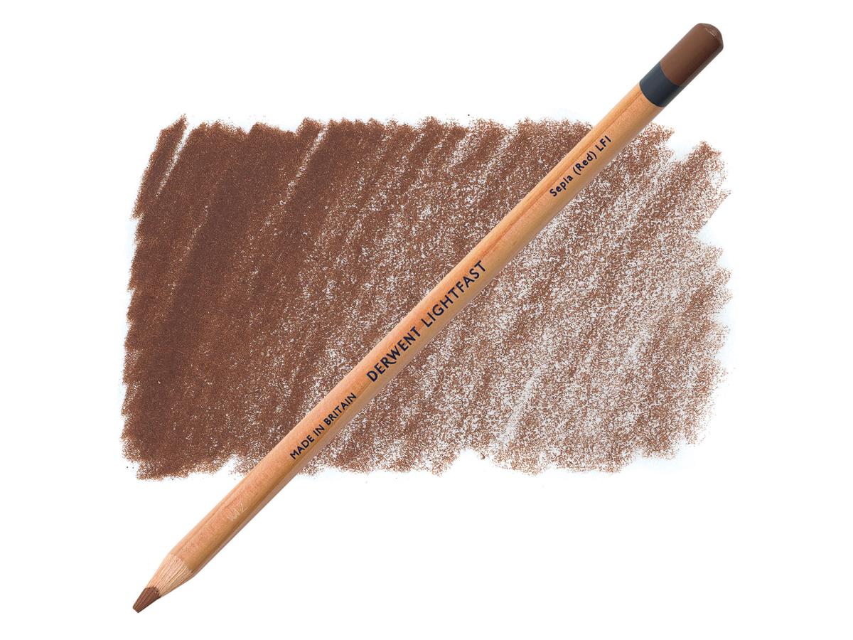 DERWENT LIGHTFAST FARBSTIFT LF1 SEPIA (RED) 1