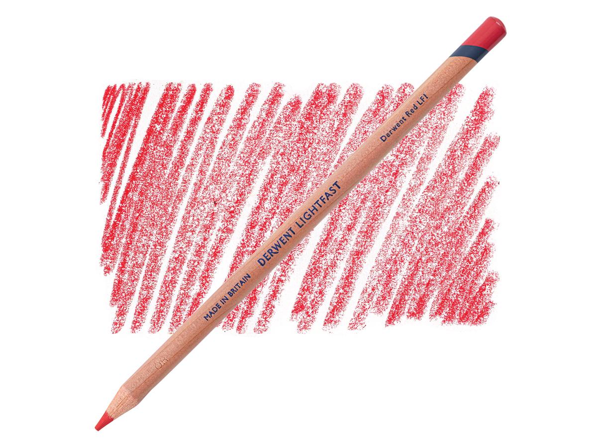 DERWENT LIGHTFAST FARBSTIFT LF1 DERWENT RED 1