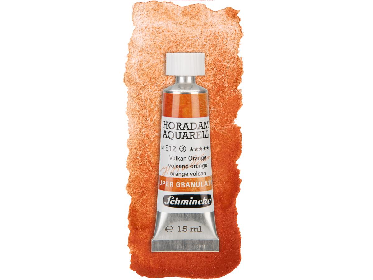 SCHMINCKE HORADAM AQUARELL SUPERGRANULATION 15ML 912 VULKAN ORANGE 1