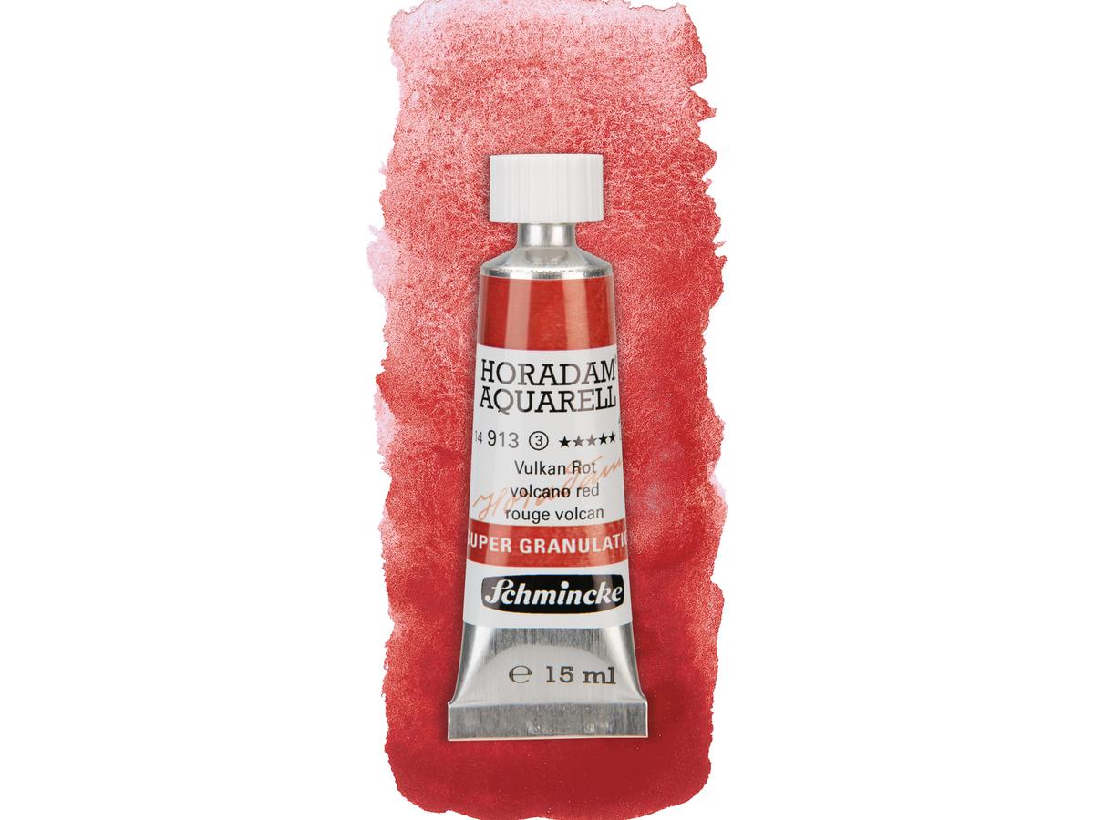 SCHMINCKE HORADAM AQUAREL SUPERGRANULATION 15ML 913 VULKAN ROT 1