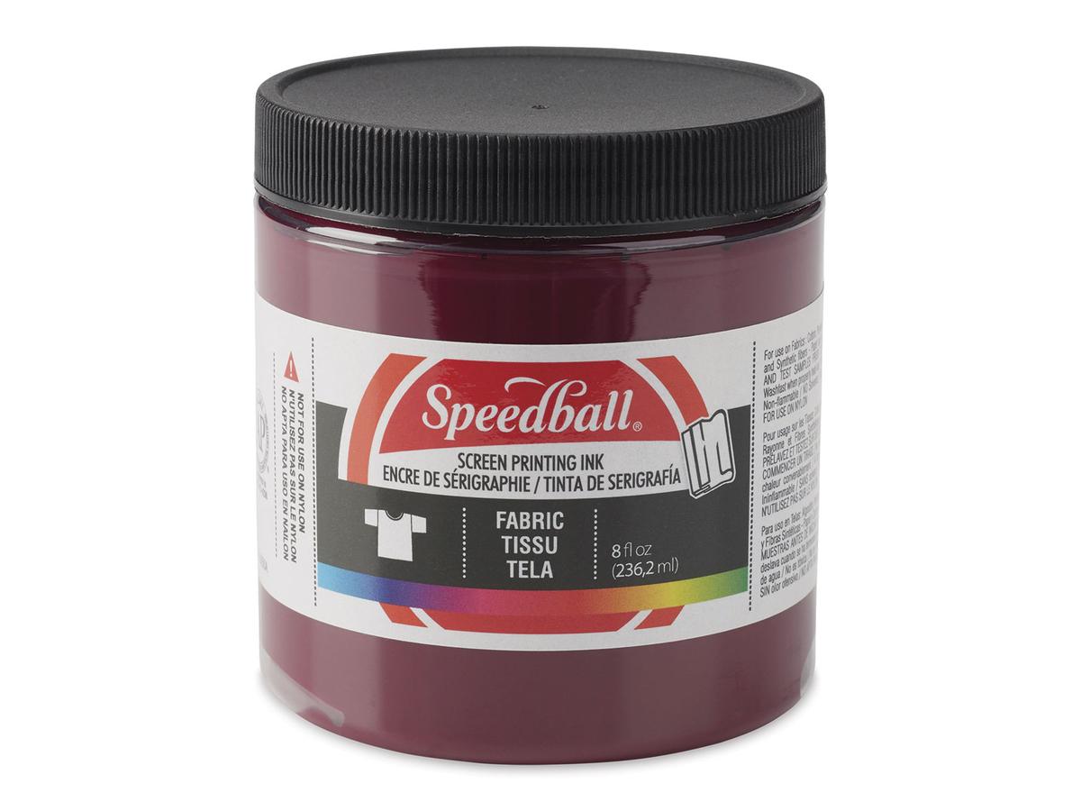 SPEEDBALL SIEBDRUCK FARBE FÜR TEXTIL 237ML BURGUND ROT 012 1