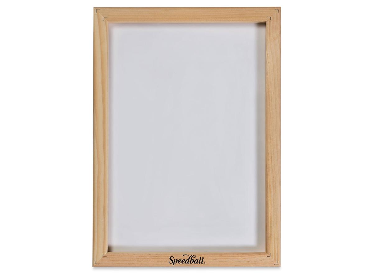 SPEEDBALL HOLZ SIEBDRUCK RAHMEN 43T GEWEBE 25,4 x 35,5 CM 1