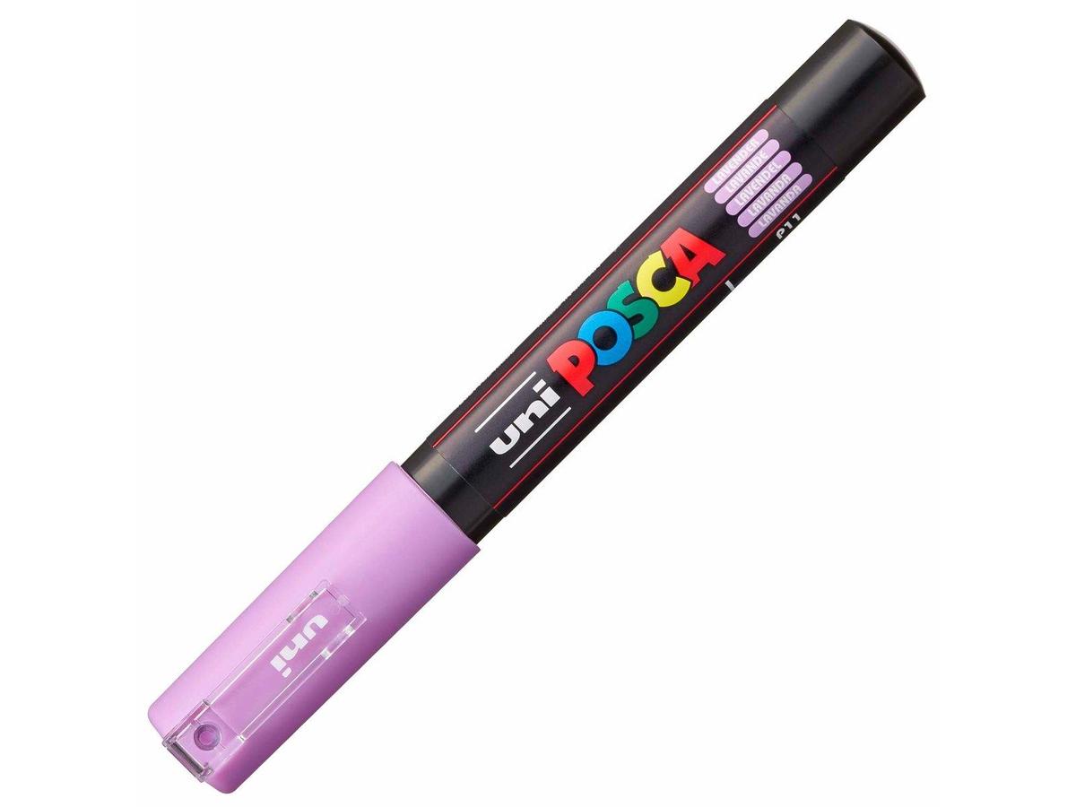 UNI POSCA MARKER PC1MC LAVENDEL EXTRA FEIN 1