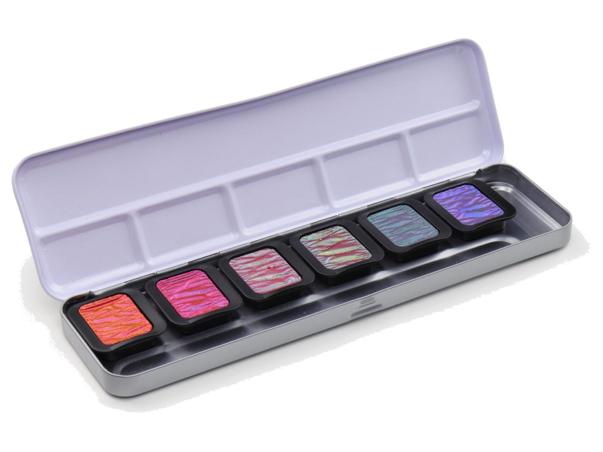 FINETEC WASSERFARBEN SET FLIP-FLOP 6X 1
