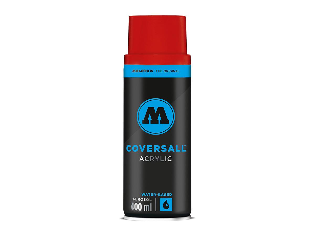 MOLOTOW COVERSALL WATER-BASED 400ML 014 SIGNAL RED 1