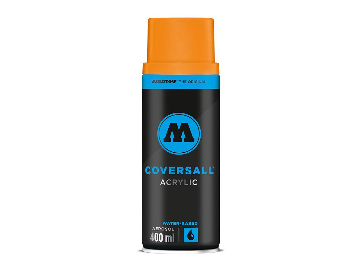 MOLOTOW COVERSALL WATER-BASED 400ML 084 SLIDER ORANGE 1