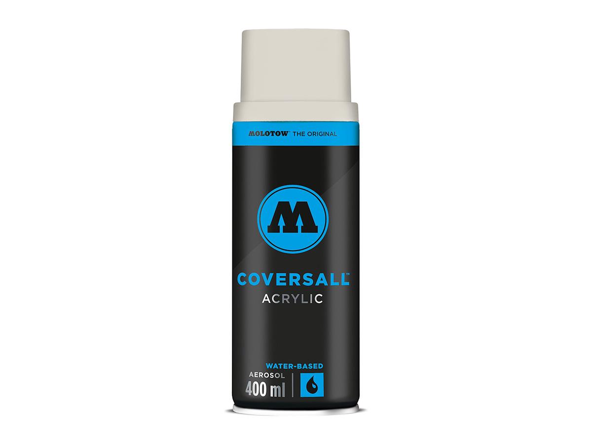MOLOTOW COVERSALL WATER-BASED 400ML 100 LIGHT GREY NEUTRAL OP=OP 1