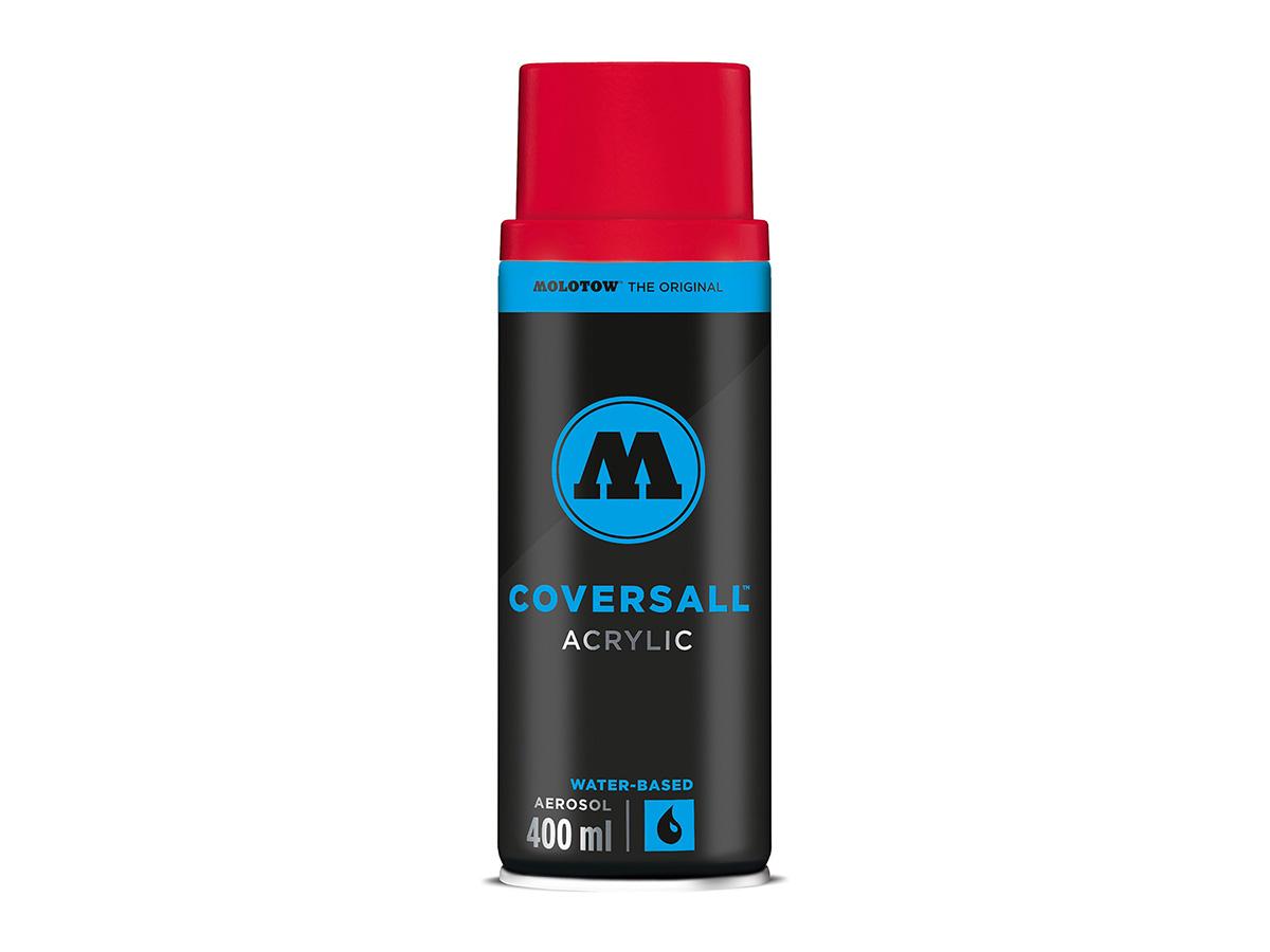 MOLOTOW COVERSALL WATER-BASED 400ML 188 MAD C CHERRY RED 1