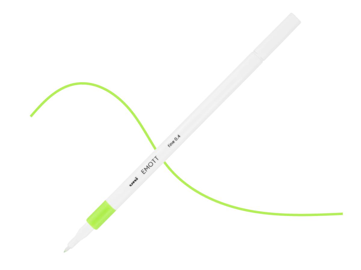 UNI-BALL EMOTT FINELINER 05 LICHTGROEN 1
