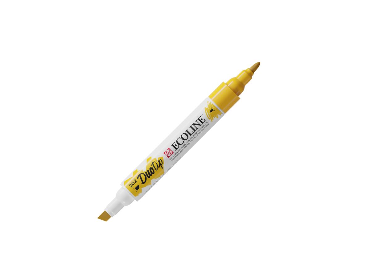 TALENS ECOLINE DUOTIP MARKER DUNKELGELB 202 1