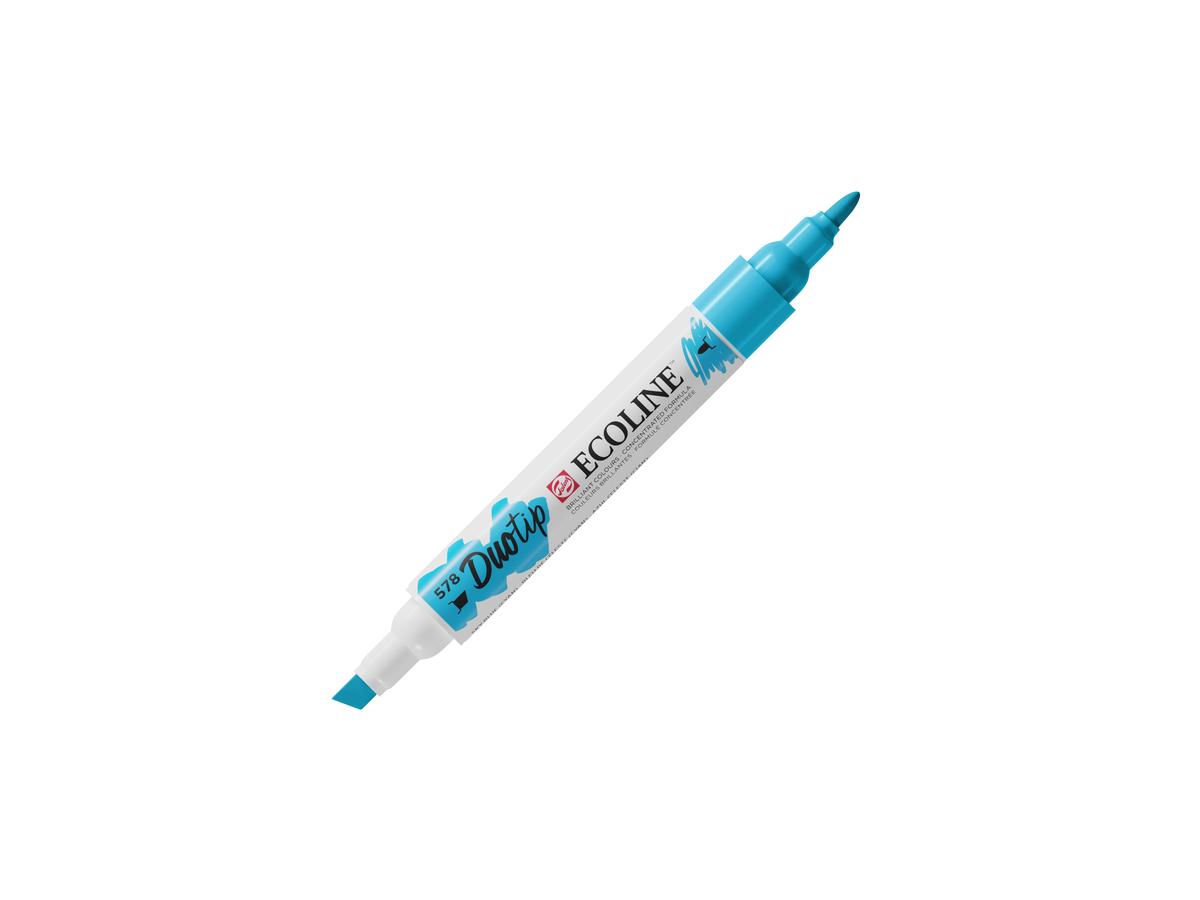 TALENS ECOLINE DUOTIP MARKER HIMMELBLAU (ZYAN) 1