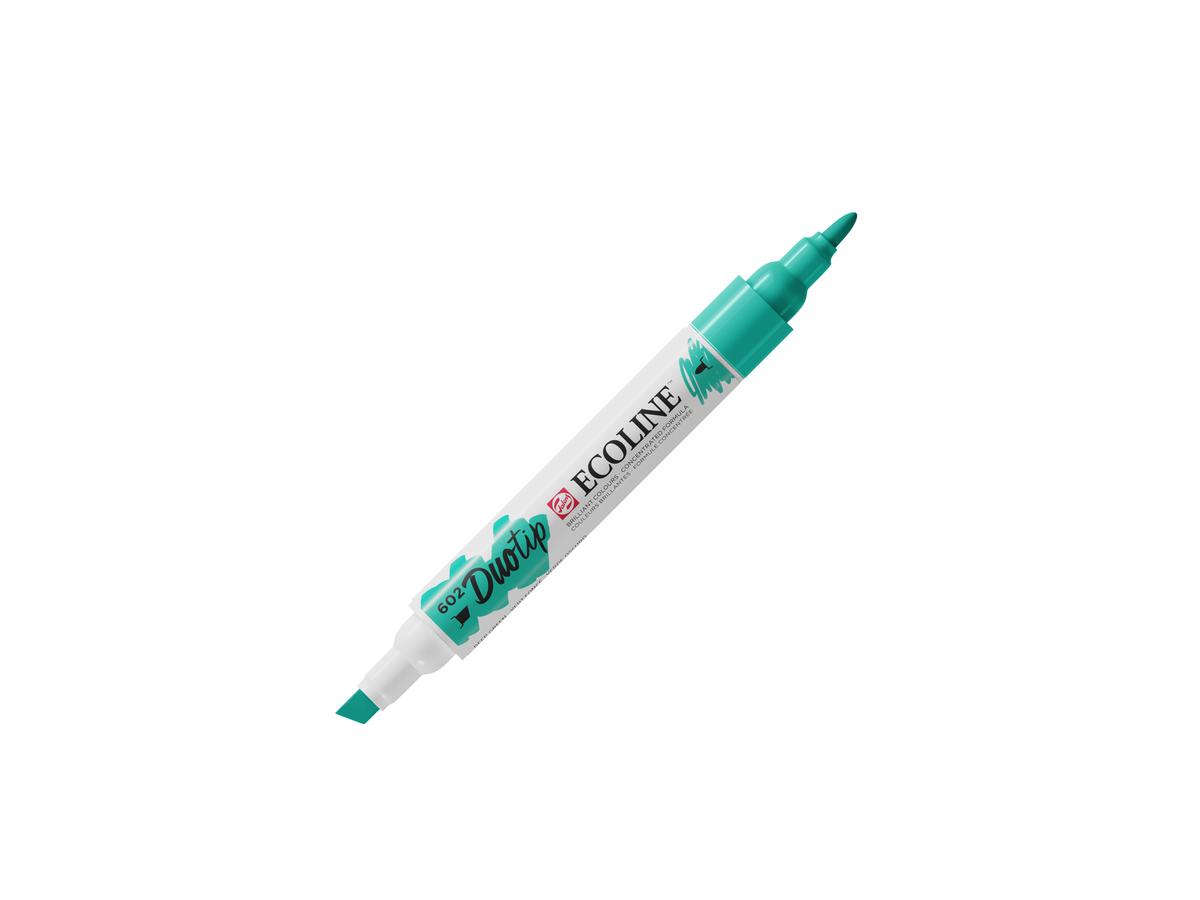 TALENS ECOLINE DUOTIP MARKER DUNKELGRÜN 602 1